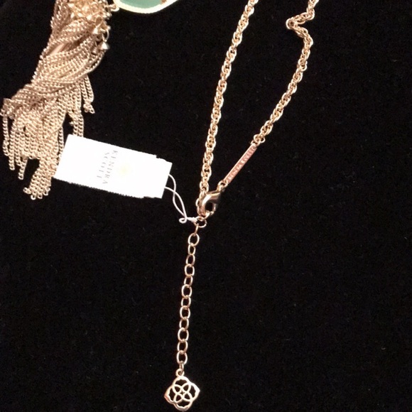 KENDRA SCOTT 14K Yellow Gold Bohemian Necklace NWT - Picture 6 of 7